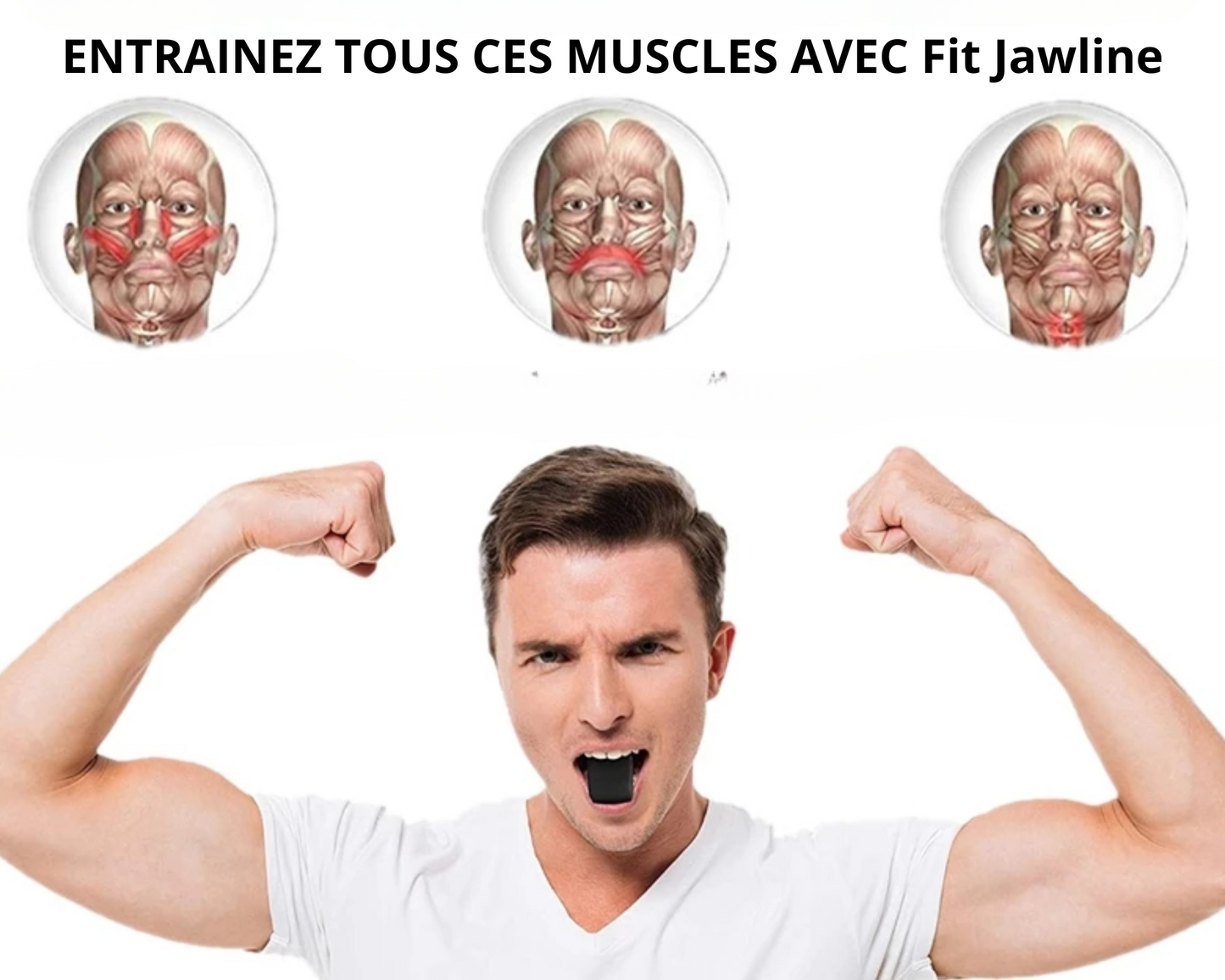 Fit Jawline™, tonifier les muscles du visage et nourrissez votre cerveau