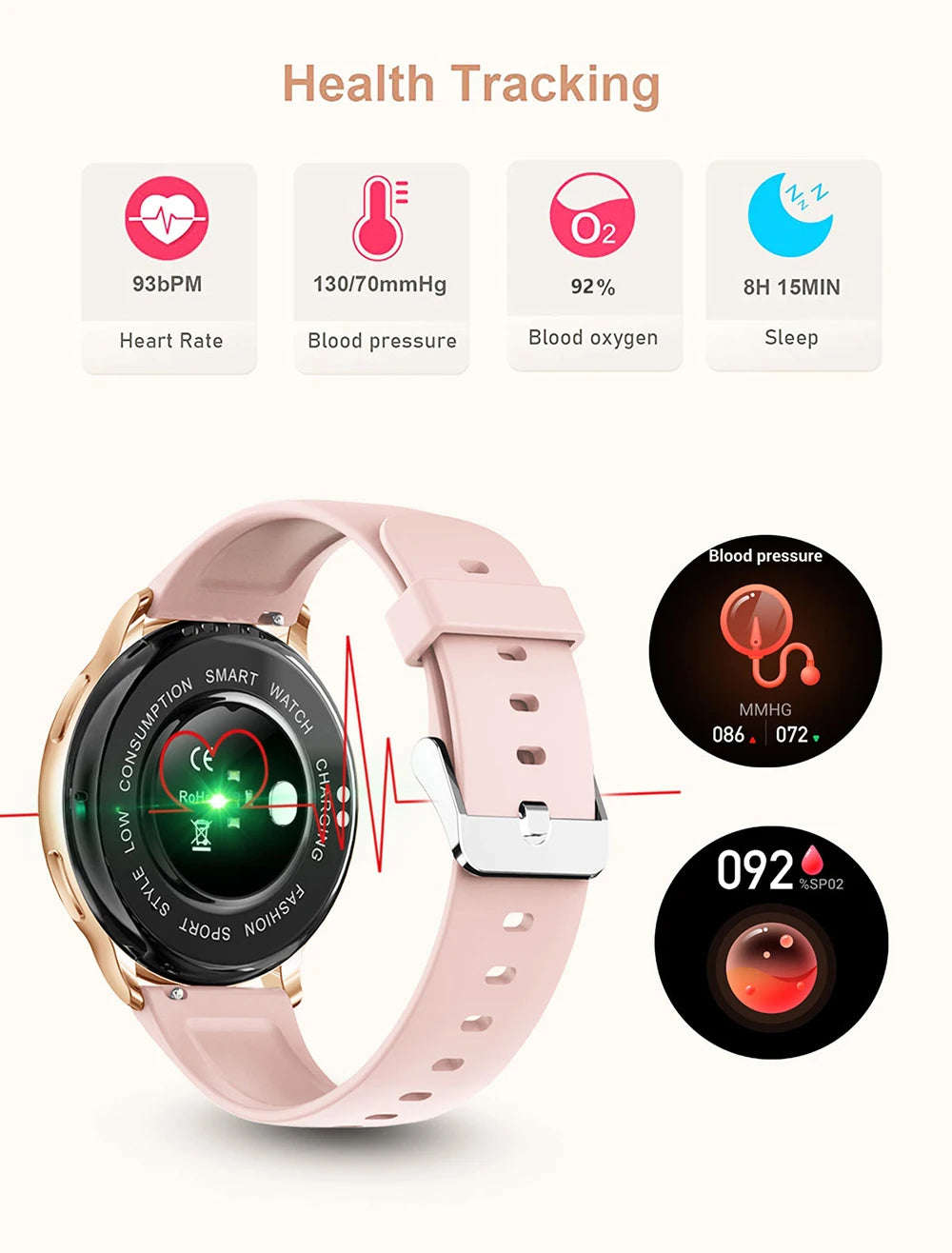 FitGlam™ Ultra HD Smartwatch