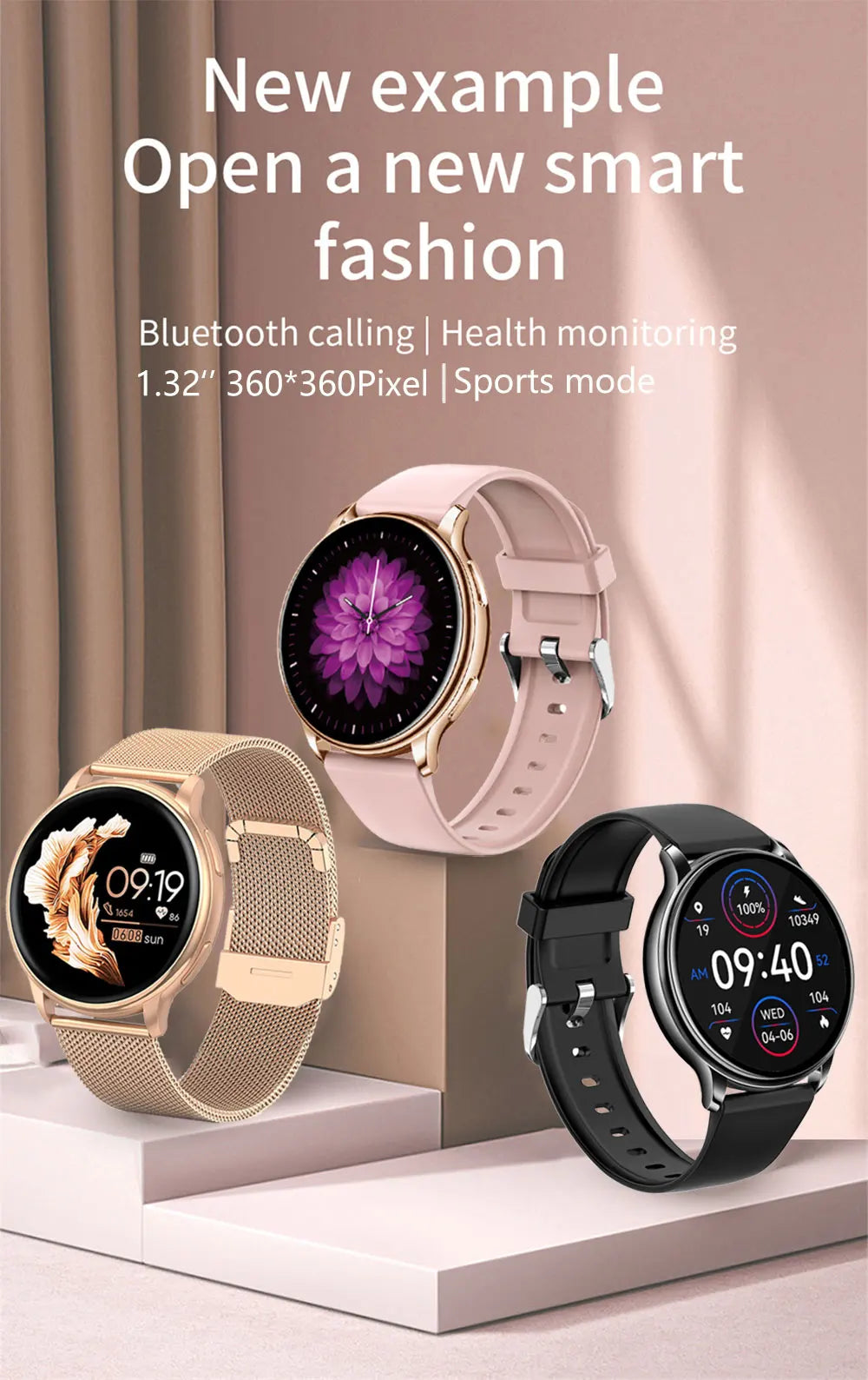 FitGlam™ Ultra HD Smartwatch